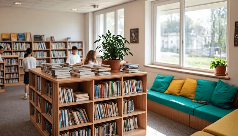 Library built to nurture a love for reading